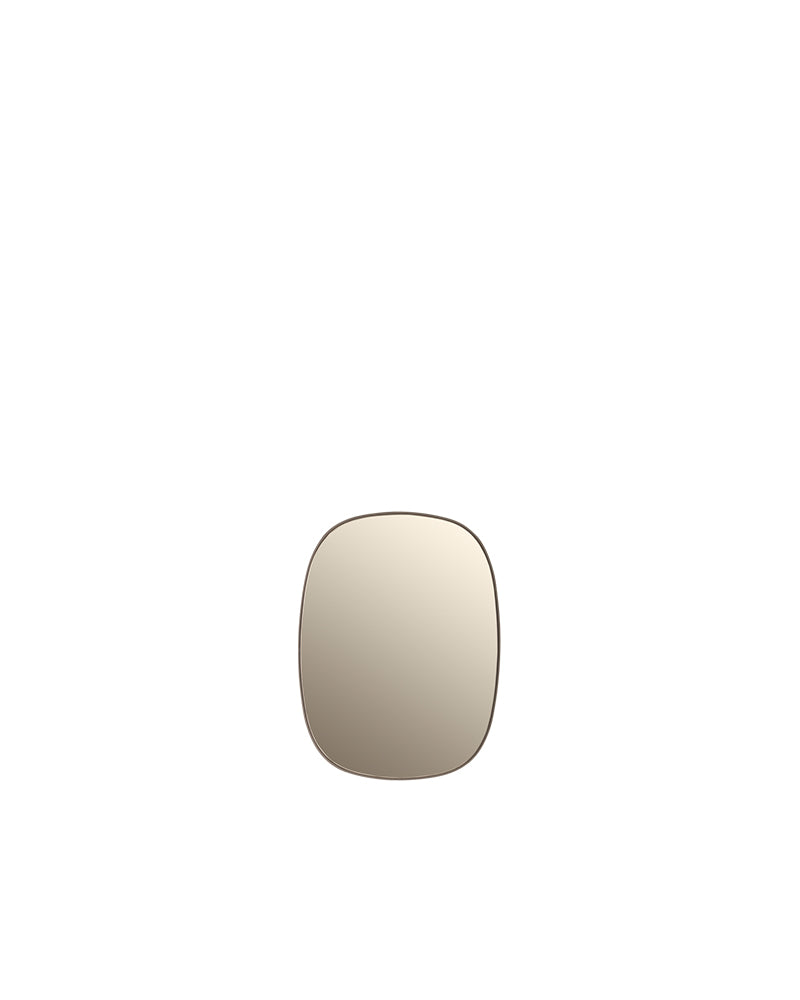 Framed lille - Taupe sieninis veidrodis - Taupe stiklas