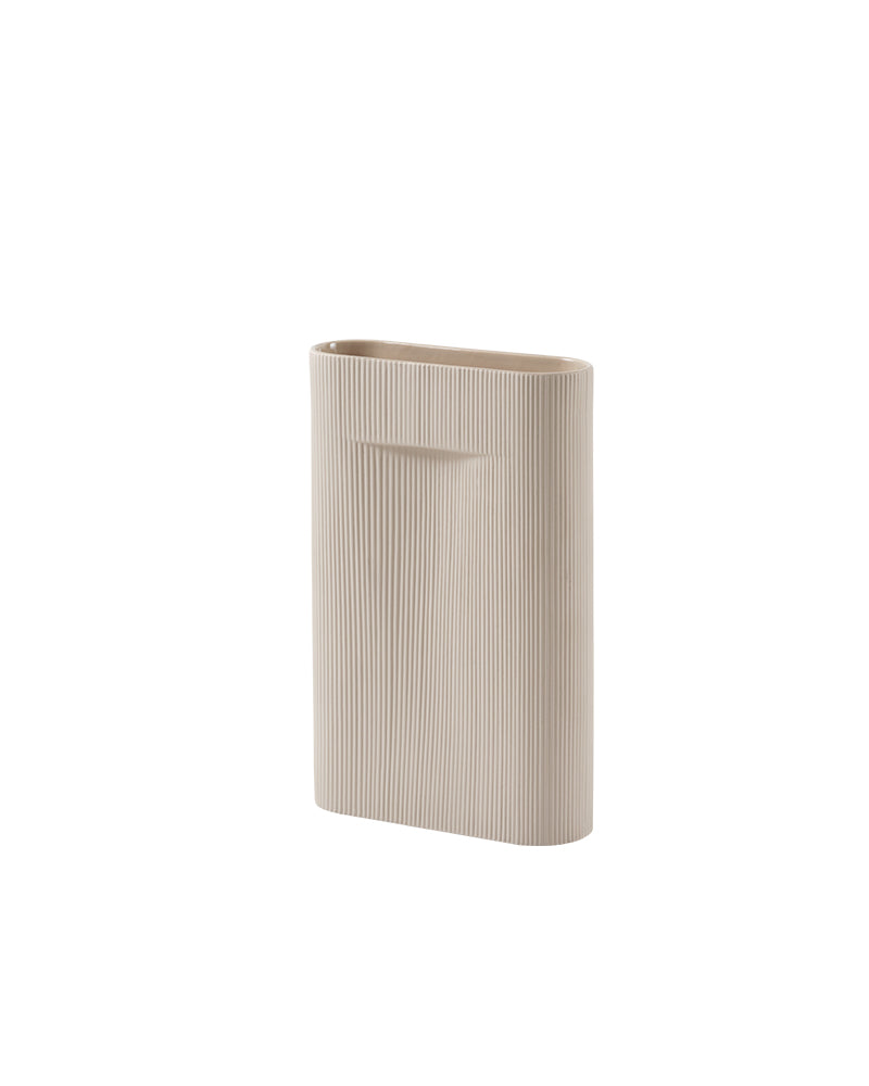 Ridge - Smėlio spalvos gėlių vaza 48,5cm