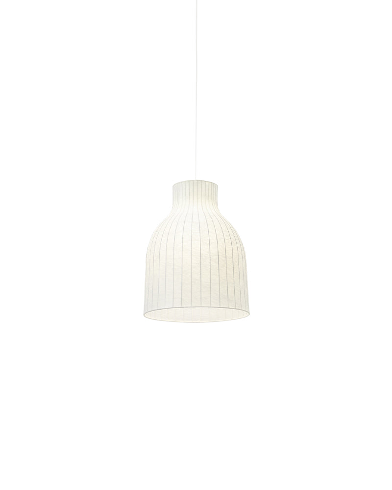 Strand - Balta pakabinama lempa - ø40cm