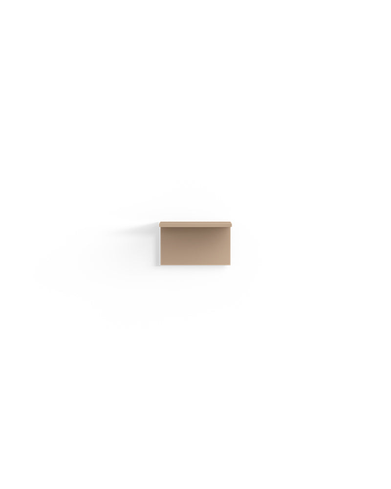 Display Cappuccino - 32cm lentyna iš kreminio melamino
