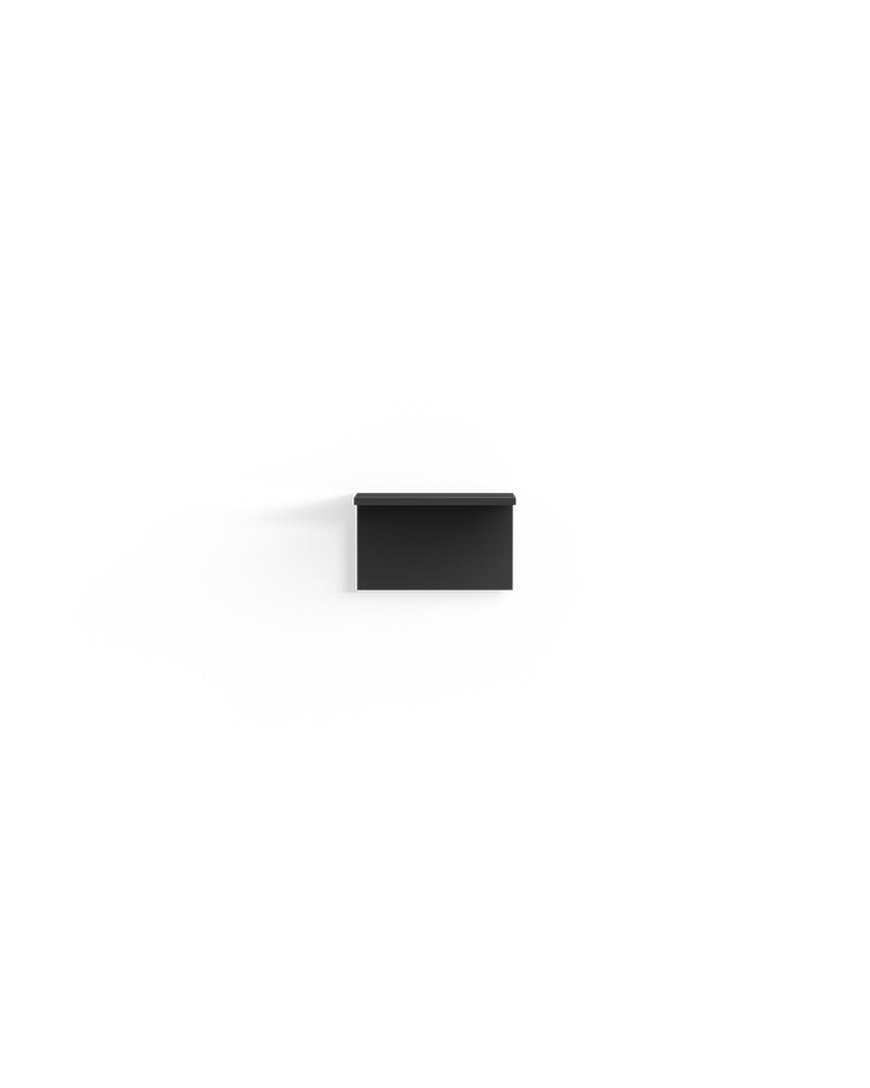 Display Black - 32cm lentyna iš juodo melamino