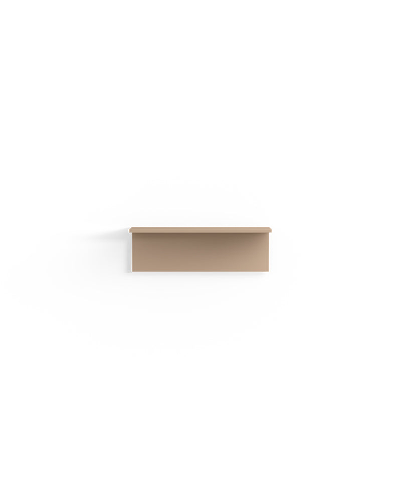 Display Cappuccino - 61cm lentyna iš kreminio melamino