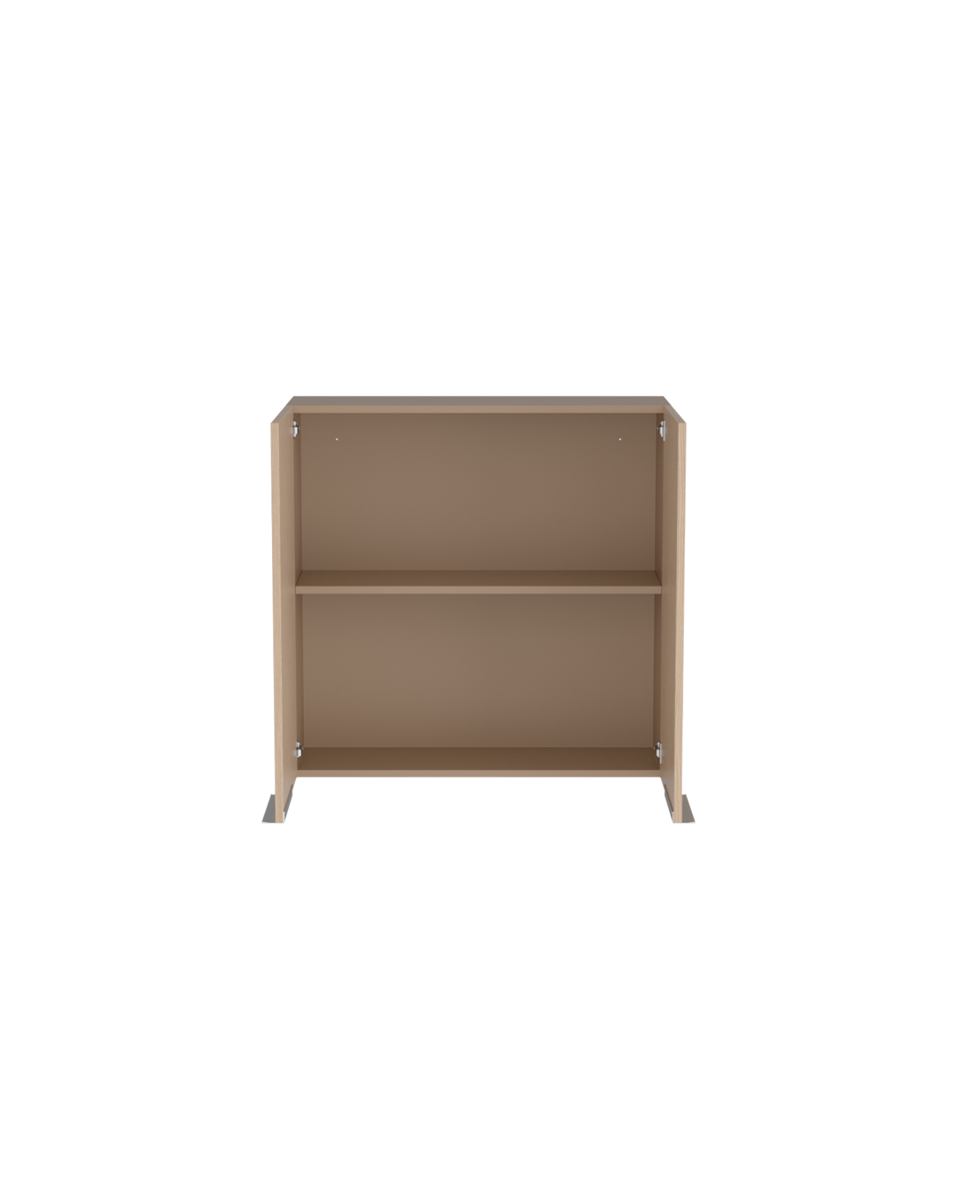 Colorbar reol vægmonteret skab Beige Cappiccino fra Ästetik med justerbar hylde til frisørudstyr
