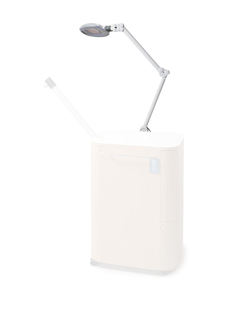 LED lupa su spaustuku