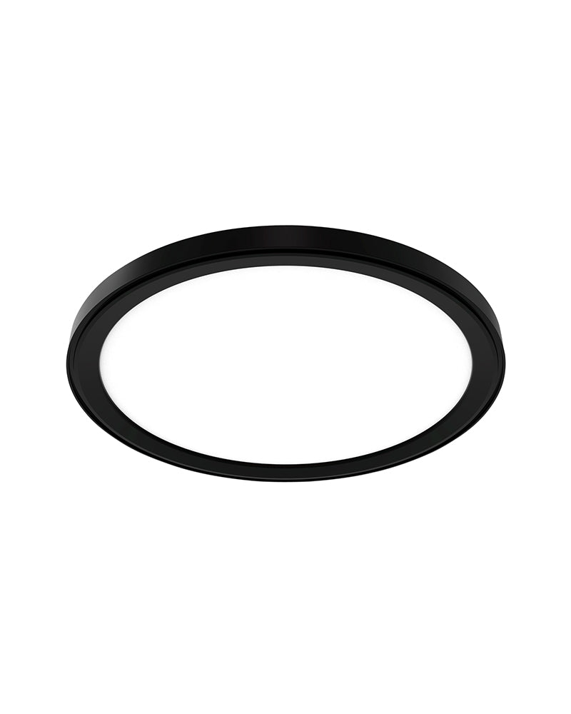 Sun LED - Juoda apvali kirpyklos šviesa - ø55cm