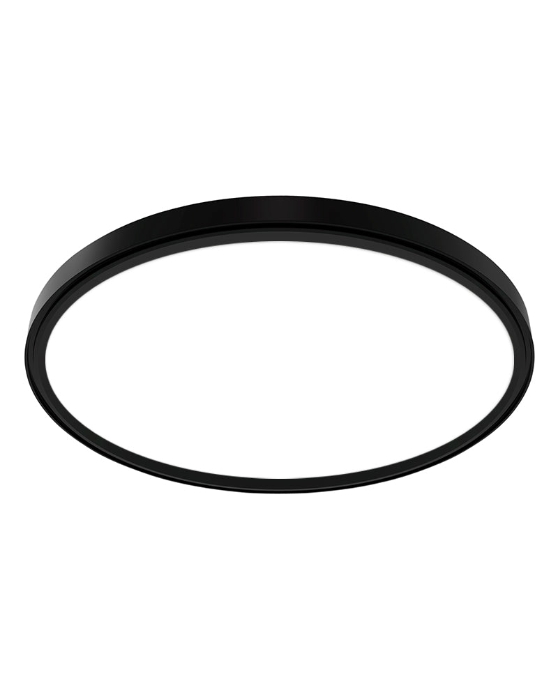 Sun LED - Juoda apvali kirpyklos šviesa - ø80cm