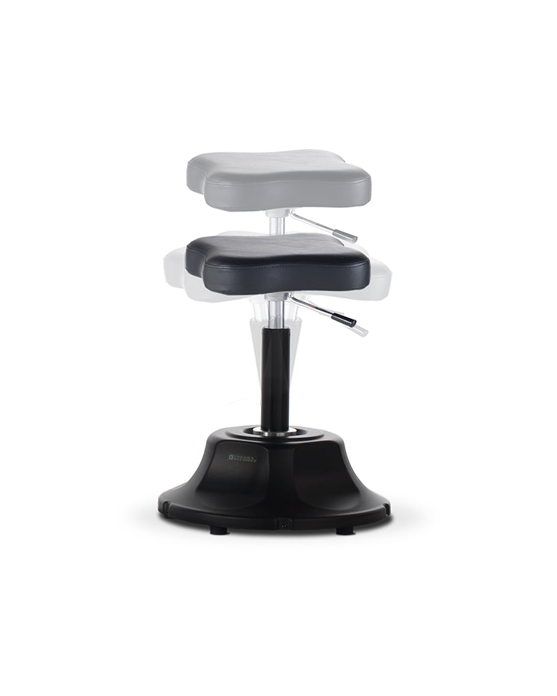 Yume stool - Juoda procedūrų kėdė - Ergonomiška