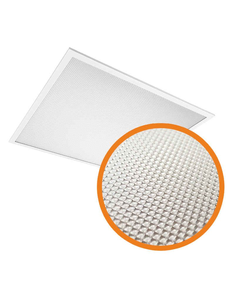 Sun square hvidt arbejdslys 60 x 60 cm fra NewLite med prismatic micro-gitter til frisørudstyr