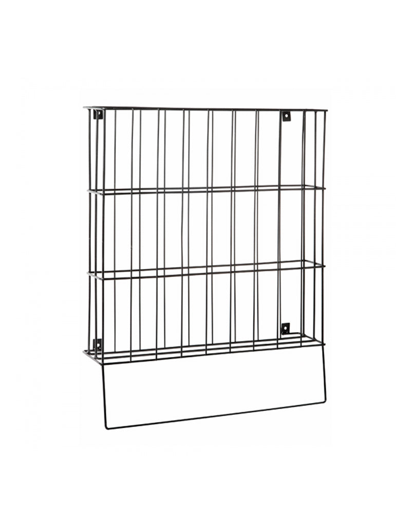 Tint rack - Juoda plaukų dažų lentyna